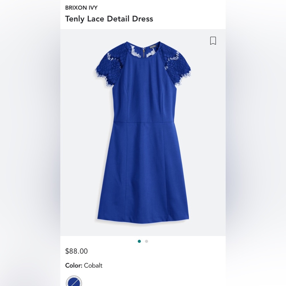 Brixon Ivy Tenly Lace Detail Dress